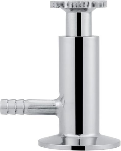 LiebeWH 2inch SUS304 Stainless Steel Sampling Valve, Mirror Polished, Fast Clamp Connection, Ideal for Dairy Food Pharmaceutical Applications in Kuwait