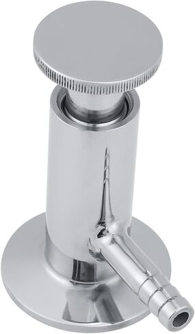 LiebeWH 2inch SUS304 Stainless Steel Sampling Valve, Mirror Polished, Fast Clamp Connection, Ideal for Dairy Food Pharmaceutical Applications in Kuwait