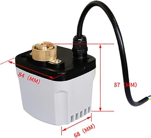 Motorized Ball Valve 1/2" Stainless Steel Electrical Ball Valve AC 110V NPT 2 Wires Outdoor Waterproof in Kuwait