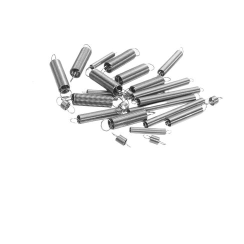 10Pcs Extension Spring 304 Stainless Steel Dual Hook Tension Springs(0.3x3x25mm) in Saudi Arabia