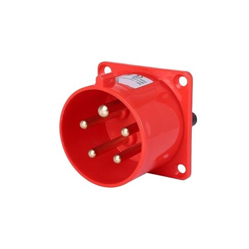 625 Solid Copper Industrial Waterproof Concealed Reverse Plug Connector high Power Equipment 5 core 32A380V in Kuwait