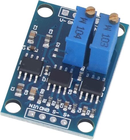 HEEPDD Instrumentation Amplifier AD620 Module, Amplifiers Signal Conditioning, Adjustable 1.5 to 1000x Gain for Sensor Applications Instrumentation Amplifier AD620 Module, in Kuwait