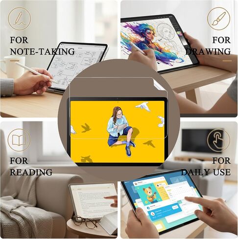 2-Pack Paperfeel Screen Protector Work with Wac om Movinkpad 11, Anti Glare, 6H Hardness Matte Film Crafted for Natural Writing, Easy Installation, Anti-Scratch in Saudi Arabia