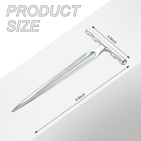 Frienda 11 x 6.3 Inch Boat Rope Eye Splice Tools Stainless Steel Wire Eye Splicing Fabricating Device Rope Splicing Spike Eyesplicer for Connection and Repair in Kuwait