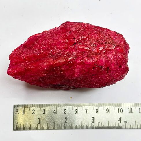 Natural Uncut Red Ruby 2118 Ct Earth-Mined Rough Raw Gemstone For Collection in Kuwait