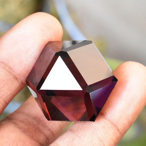 CERTIFIED 115 Ct Lab-Grown Padparadscha Sapphire Fancy Cut Loose Gemstone in Kuwait