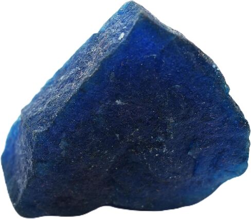 75 Ct CERTIFIED Natural Sapphire In Its Raw Form Loose Gems Blue Uncut Rough in Kuwait