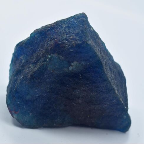 75 Ct CERTIFIED Natural Sapphire In Its Raw Form Loose Gems Blue Uncut Rough in Kuwait