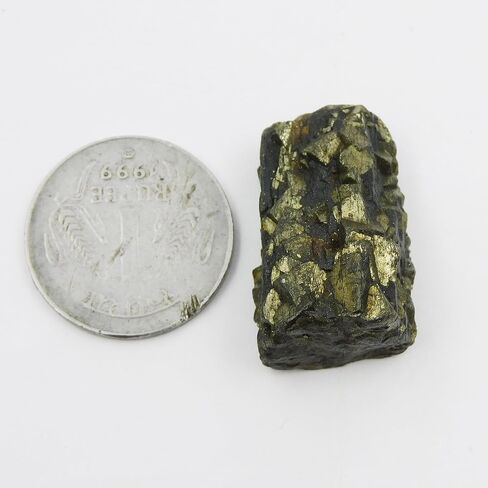Natural Crystal 111 Ct Pyrite Uncut Rough CERTIFIED Raw Mineral Loose Gemstone in Kuwait