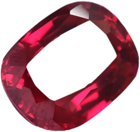 Blood Red Ruby Gemstone Natural 30.40 Ct CUSHION Cut Certified in Kuwait