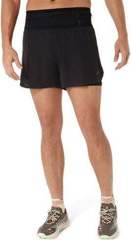 ASICS Men's Fujitrail Elite Short Running Apparel in Kuwait
