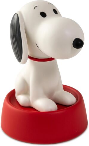 Hallmark Peanuts Stacking Salt and Pepper Shakers, Set of 2 (Snoopy on Dog Bowl) Gift for Fans, Collectors, Mom, Birthday, Christmas in Kuwait