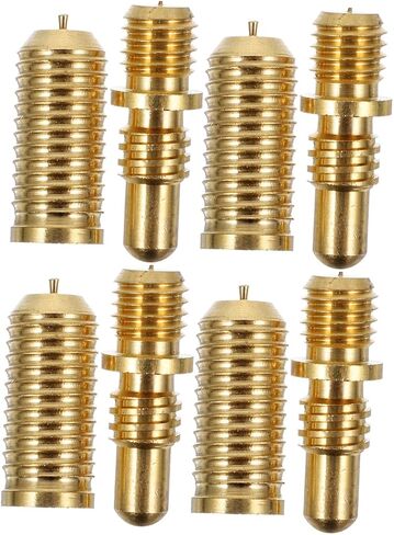 KOMBIUDA Pool Cue Joint Repair Parts 4 Pack Pool Cue Screws Copper Billiard Cue Extension Joints Sturdy Hardware in Kuwait