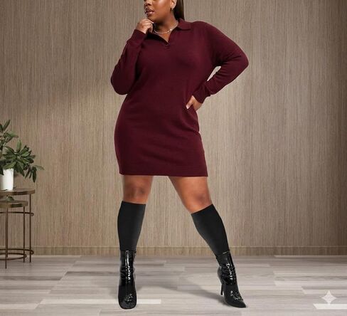 جوارب ضغط واسعة الساق من Everstride للنساء والرجال، مقاس 2XL بالإضافة إلى جوارب دعم عالية للركبة، مقاس كبير جدًا مناسب للعجول الأكبر حجمًا، نسيج نايلون مسامي، 3 أزواج in Kuwait