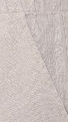 شورت Bo Linen برباط - كتان فرنسي مستدام / عظم طبيعي in Kuwait