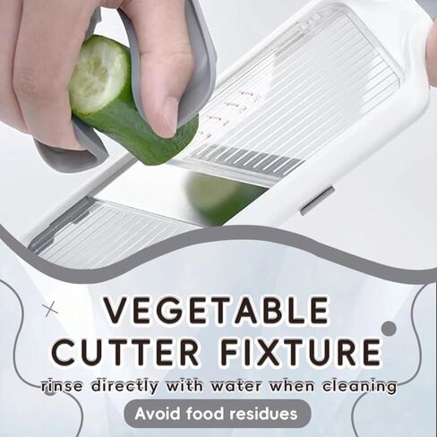 Safety Hand Guard for Any Mandolin Slicer or Grater,Food Slicer Cutter Finger Guard, Ergonomic, Non-Slip Grip, Durable,Safe Slicing of Fruits & Vegetables (Gray，2pcs) in Kuwait