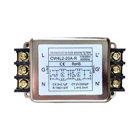 Filter CW4L2 10A20A 220V filter(CW4L2-10A-R Small shell 10A terminal) in Kuwait