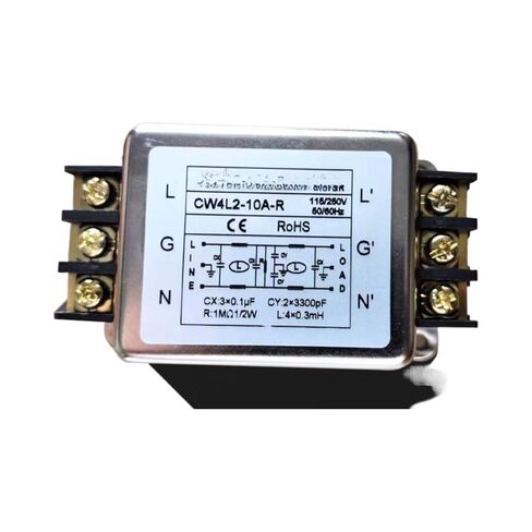 Filter CW4L2 10A20A 220V filter(CW4L2-10A-R Small shell 10A terminal) in Kuwait