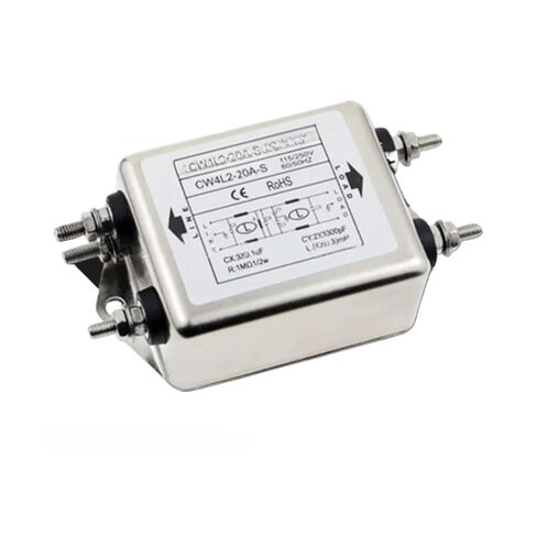 Filter CW4L2 10A20A 220V filter(CW4L2-10A-R Small shell 10A terminal) in Kuwait
