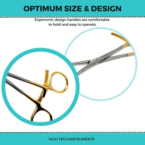 Orthopedic Bone Plate Holding Forceps 5.5" With Long Ratchet & Curved Tapered Tip Medical Instruments Made of Stainless Steel Bone Reduction Surgical Clamps in Kuwait