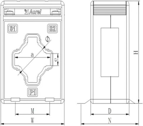 Current Transformer Split core AKH-0.66-60I Measurement in Kuwait