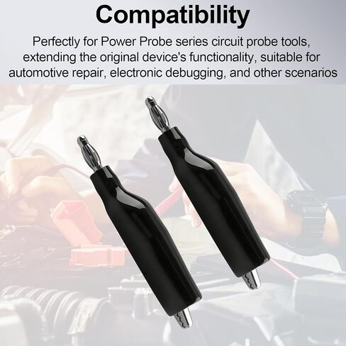 QQZ Jack Alligator Clip 4mm PPTK0023 for Power Probe 3/3S/3Ez Power Circuit Probe Tool Accessories in Kuwait