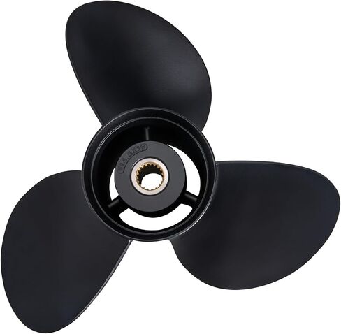 14.3X21 | 3817469 OEM Upgrade Aluminum Outboard Moto Boat Propeller fit Volvo Penta SX Drive All Models Engines 130-300 HP 3.0L/4.3L/5.0L/5.7L/5.8L/7.4L/8.2L, 19 Spline Tooth in Kuwait