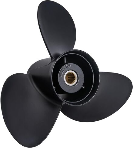 14.3X21 | 3817469 OEM Upgrade Aluminum Outboard Moto Boat Propeller fit Volvo Penta SX Drive All Models Engines 130-300 HP 3.0L/4.3L/5.0L/5.7L/5.8L/7.4L/8.2L, 19 Spline Tooth in Kuwait
