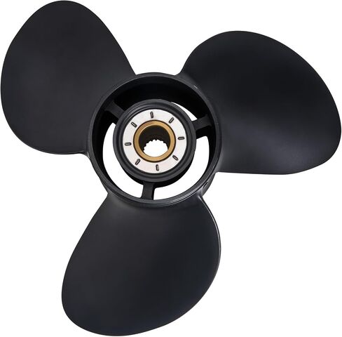 14.3X21 | 3817469 OEM Upgrade Aluminum Outboard Moto Boat Propeller fit Volvo Penta SX Drive All Models Engines 130-300 HP 3.0L/4.3L/5.0L/5.7L/5.8L/7.4L/8.2L, 19 Spline Tooth in Kuwait