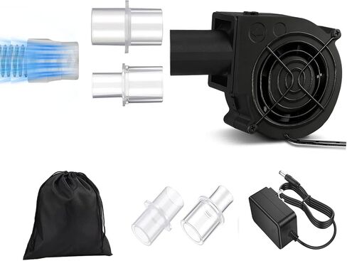 مجفف خرطوم CPAP لـ ResMed AirSense 10/11، طقم تنظيف سريع محمول لأنابيب 22 مم و15 مم - مروحة منفاخ أنبوبية عالمية، ملحقات CPAP للسفر سريعة الجفاف in Kuwait