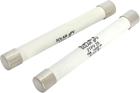 100 pcs/lot DC Solar Fuse 15A 1500VDC PV Fuse Link Wire Fusible 10x85mm Safety Protection in Kuwait