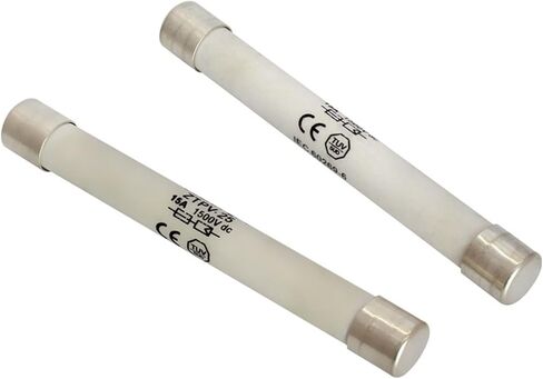 100 pcs/lot DC Solar Fuse 15A 1500VDC PV Fuse Link Wire Fusible 10x85mm Safety Protection in Kuwait