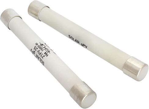 100 pcs/lot DC Solar Fuse 15A 1500VDC PV Fuse Link Wire Fusible 10x85mm Safety Protection in Kuwait