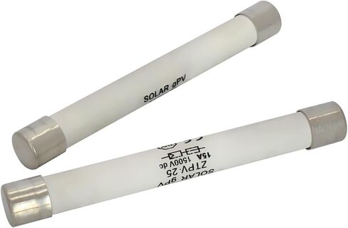 100 pcs/lot DC Solar Fuse 15A 1500VDC PV Fuse Link Wire Fusible 10x85mm Safety Protection in Kuwait
