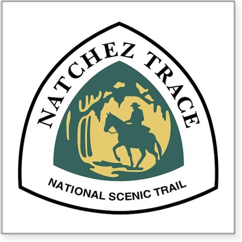 ملصق CafePress Natchez Trace National TRAI المربع مقاس 3 × 3 ملصق ممتص للصدمات مربع للسيارة in Kuwait