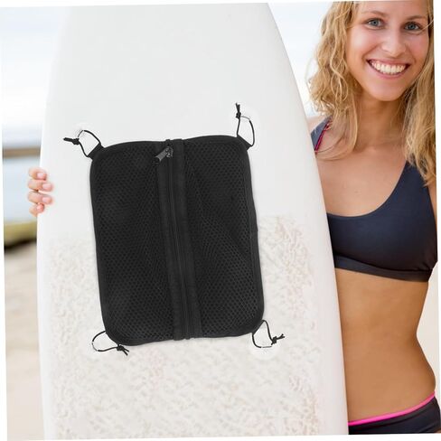 Hemoton Paddleboard Bag Zippered Net Suction Cup Surfboard Storage Bag for Outdoor Use in Kuwait