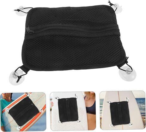 Hemoton Paddleboard Bag Zippered Net Suction Cup Surfboard Storage Bag for Outdoor Use in Kuwait