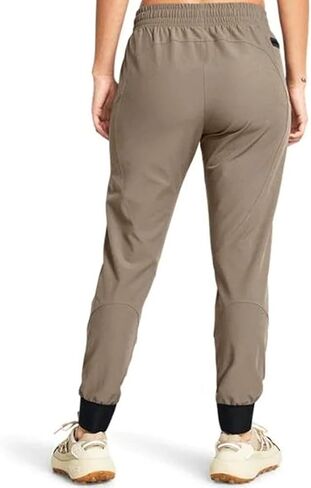 Under Armour Women's Unstoppable Sports Trousers Jogger Pants Large Brown in Kuwait