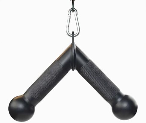 Body-Solid Tools Tricep Handle with Knurled Grip Cable Machine Attachment in Kuwait