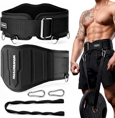 MANUKLEAR Lever Lifting Belt for Man and Women, Weightlifting with Adjustable Heavy Duty Buckle, Professional Weight Lifting Belt in Kuwait