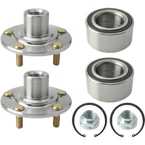 AUTOKAY Wheel Hub Bearing Assembly Front Left & Right for Honda Accord 2005-2007 for Acura BR930575K 930455 44600SDAA10