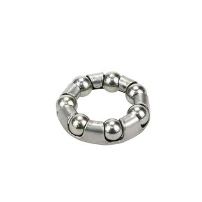 Modengzhe 10 Pcs 20.5mm-7Balls Front Wheel Hub Steel Ball Bearing Retainer Cages Crank Bearings Bead Holder for MTB Bike