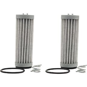 XYZIL 2PCS Hydrostatic Transmission Oil Filter with O-Ring Spring MIA881446 187Q0699150 Compatible with John Deere Z925A Z925M Z930A Z930M Z930R Z950A Z950M Z950R Z960M Z960A Z960R Z970A Z970R