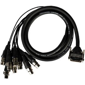 DB25 to XLR Female 6 Feet in Saudi Arabia