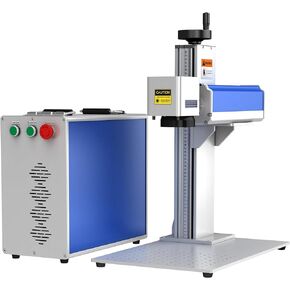 Cloudray 30W (30,000mW) آلة التعليم بليزر الألياف Raycus من الفئة 2 CLM30F لوضع العلامات على المعادن (175x175 مم / 6.9 بوصة × 6.9 بوصة) in Kuwait