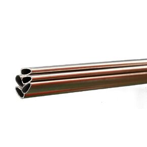 K & S 1101 Aluminum Streamline, 5/16" OD x 0.014" Wall x 36" Long, 5 Pieces, Made in The USA