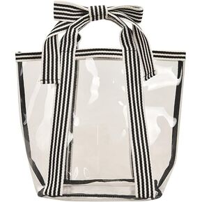 حقيبة حمل شفافة للسفر، حقيبة يد شفافة متينة من البولي فينيل كلوريد للعمل على الشاطئ والتسوق والنزهة وحمام السباحة in Kuwait