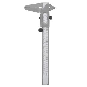 Metal Vernier Caliper, High Precision Vernier Caliper Manual Measuring Caliper Tools Micrometer Ruler for Measuring The Inner Diameter and Outer Diameter(5inch)