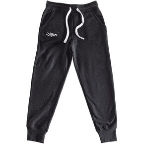 Avedis Zildjian Company Standard Gray Fleece Joggers, Heathered Charcoal, Large