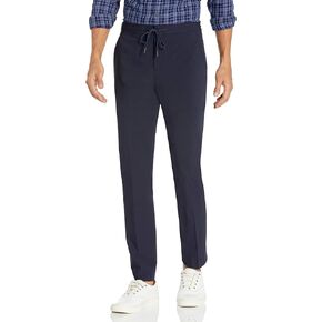 Perry Ellis Men's Slim Fit Solid Stretch Drawcord Pant
